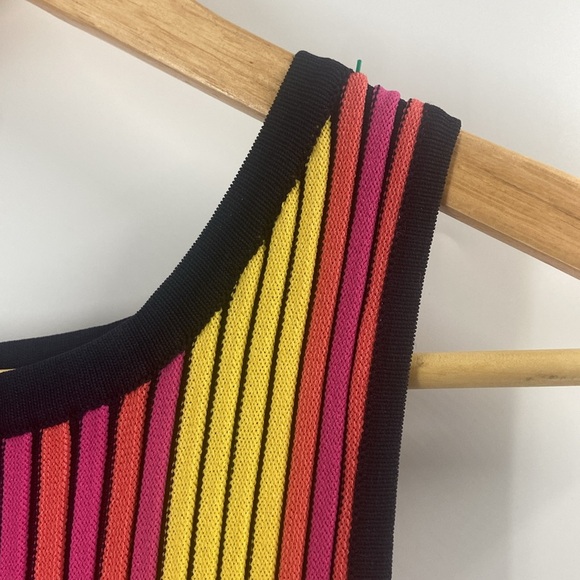 Codigo multi stripe colorful maxi body con tank dress - Picture 6 of 16